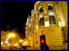 Valencia by night - City Hall, Plaza del Ayuntamiento